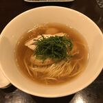 鳥田中 - 201912  鶏そば 鰹だし醤油