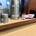 そばの神田 東一屋 - コンディメンツ。