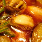 インドカレー天竺 - トッピング・揚げニンニク