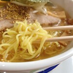 麺や食堂 味斗 - 塩ラーメンの麺
