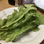 すき焼･鍋物 なべや - トッピング 菊菜