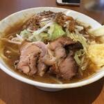 麺屋豚道場ぶた壱 - 娘はミニラーメン ニンニクアブラ！
      
      初のお子様！！！
      
      
      