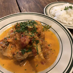 ジジーノ - 鶏肉のトマトクリーム煮込み