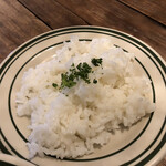 ジジーノ - ライスは美味しかったです( ◠‿◠ )