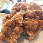 山水亭 - 鶏の唐揚げ。美味しかった