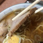 大勝軒 - チャーシュー厚さ３－５ｍｍ