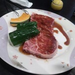 すみれ亭 - あぶり御膳の炙り肉
