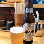 Gateki Chuukasoba Kijouno Kuuron - ビール小瓶 420円