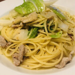 かのん - 豚肉と白菜のスパゲティ