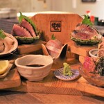 福岡 炉端もん - 刺身盛り合わせ