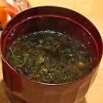 割烹はらだ - お味噌汁