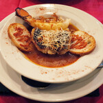 本日の白身魚とオマール海老テールのブイヤベース仕立て