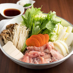 Free range chicken Chanko nabe