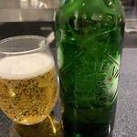 Japanese Soba Noodles 蔦 - ビール　＠７００円