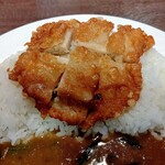 Koko Ichi Ban Ya Kawa Chiki Sabeten - パリパリチキンカレー400gほうれん草トッピング 1129円(税込)