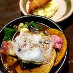 Ajian Su-Pu Kari Besu - ベジタブルカリー+ベコもちーず 1250円