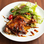 Teriyaki bone-in chicken thigh