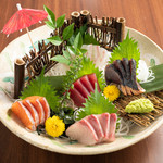 Today's sashimi platter from 1,280 yen (excluding tax)