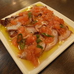 PASTAVOLA - タコの青唐辛子のセビーチェ