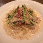 PASTAVOLA - 煮豚と胡麻クリームソースのパスタ