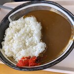 壇之浦パーキングエリアレストラン - カレー@650