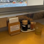 壇之浦パーキングエリアレストラン - 卓上