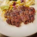 Italian Bar&cafe docile - 豚肉の網焼き　柚子醤油