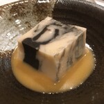 肴菜や くに蔵 - こちらは、親方が山寺の方で修行中に作っていたものだそう。丁寧な仕事が垣間見られる、贅沢な甘味でした。