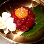 Korean Dining テジテジ - 炙りユッケ