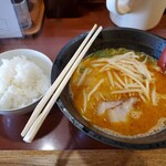 博多ラーメン　心 - からうまごはん990円