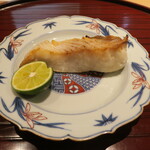 青華こばやし - マナガツオ塩焼き