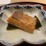 青華こばやし - マスノスケ酒蒸し