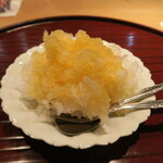 青華こばやし - 洋梨かき氷