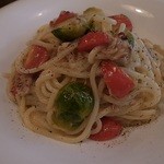 PASTAVOLA - 芽キャベツとツナのパスタ800円