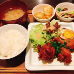 パルファン - 本日のごはん◆手羽元のお酢煮メイン