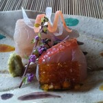 伊豆高原 城ケ崎温泉 花吹雪 - お造り