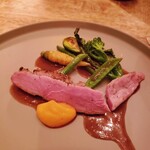 ビストロ エビス - シャラン鴨のロースト　4,200円