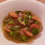 ビストロ エビス - 牡蠣のコンソメ