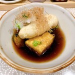 ツバメヤ - なす・豆腐・真鯛の揚げ出し