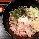 Ora Ga Soba - 20191210冷し温玉そば・中盛