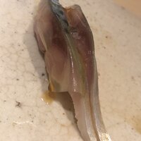 すし岩瀬 - しめ鯖の朧昆布乗せ