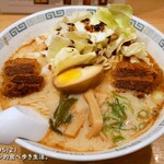 Keikaramen - 看板メニューの太肉麺（ターローメン）