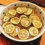 浪花そば - すだちそば