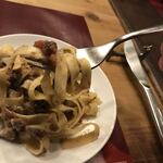 オステリア ブッコ - タリアテッレ、しっかり味ソースとあう