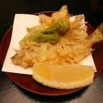 青山浅田 - ３段目は天ぷら