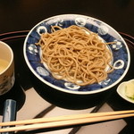 青山浅田 - 季節の５段弁当のお食事はお蕎麦かご飯か好きな方を選べます。