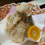 だんじり - アンコウの唐揚げ
