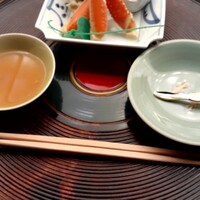 懐石料理 桝田 - 茹でた、間人蟹