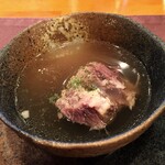 ステーキハウス バロン - テールスープ