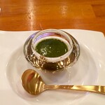 ステーキハウス バロン - 鮑の肝ソース